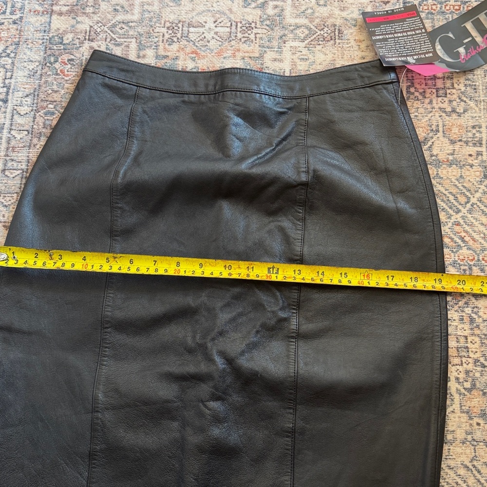 Genuine Leather‎ Pencil Skirt - Picture 5 of 9